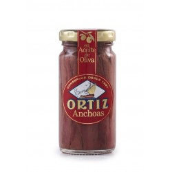 Filets Anchois Huile Olive Bocal Verre 95g