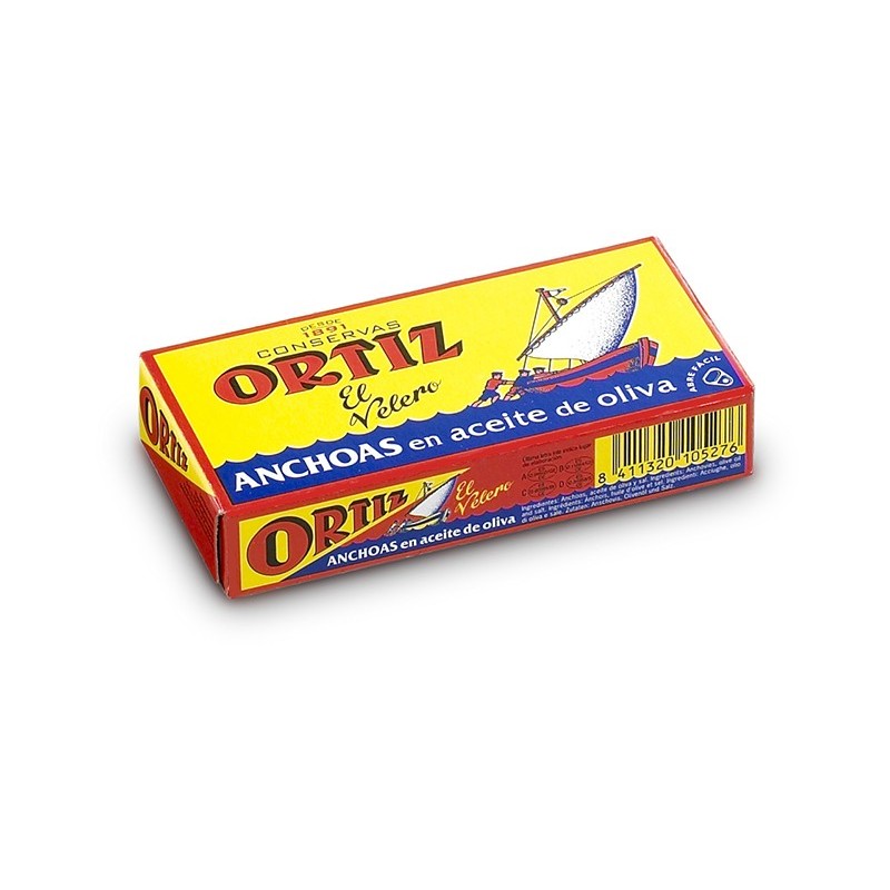 Ortiz - Filets Anchois Huile Olive 47g