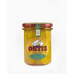 Thon albacore à l'huile d'olive Bio Bocal Verre 220g