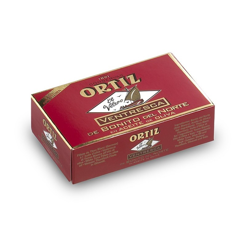 Ortiz - Ventrèche De Thon Germon Huile Olive 110g