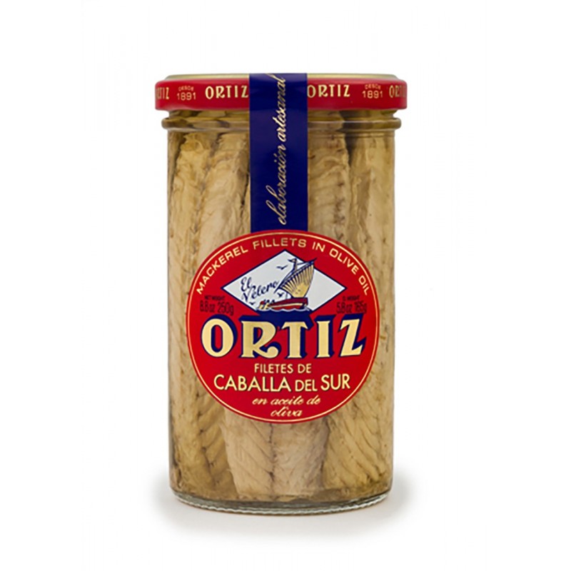 Ortiz - Maquereaux Huile Olive 250g