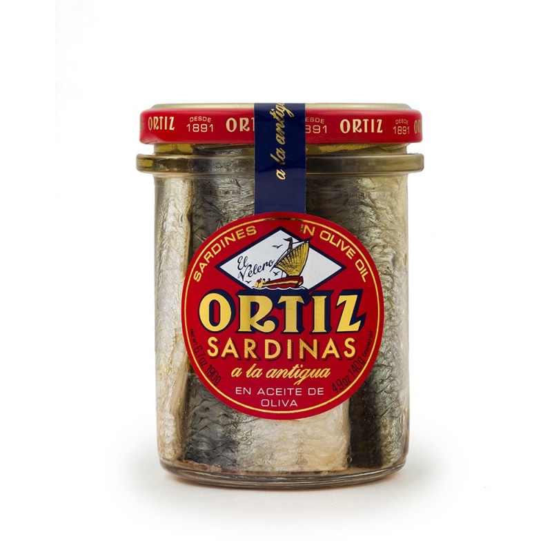 Ortiz - Sardines Huile Olive - Bocal 190g